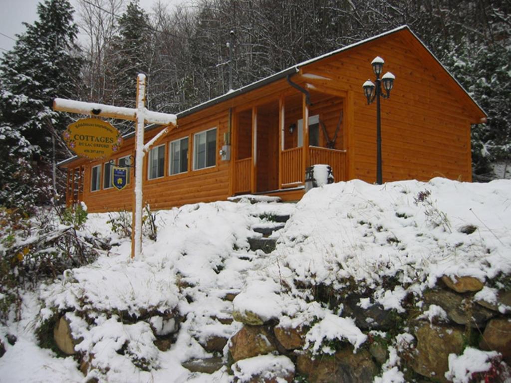 Cottages Du Lac Orford, Cottage A, Cote Raquettes Cottage B, Cote Skis Eastman Exterior photo